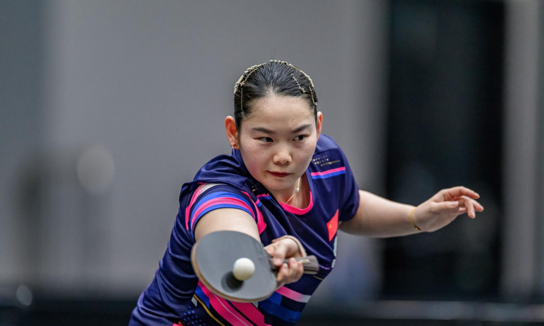 XingYi-2026冲首冠！国乒27岁孙颖莎陪练大闪耀：连斩黑马+名将真猛